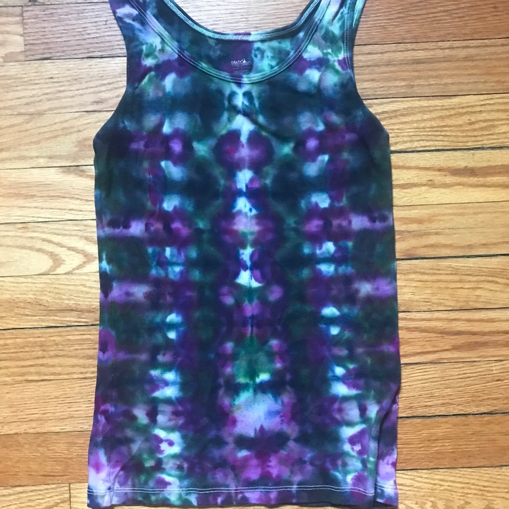 Tie dyed tank top